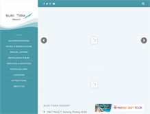 Tablet Screenshot of buritarakrabi.com